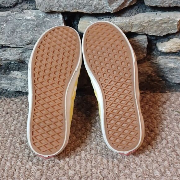 Women's Van's Off the Wall checkerboard slip on shoes sz 5 - Picture 8 of 8